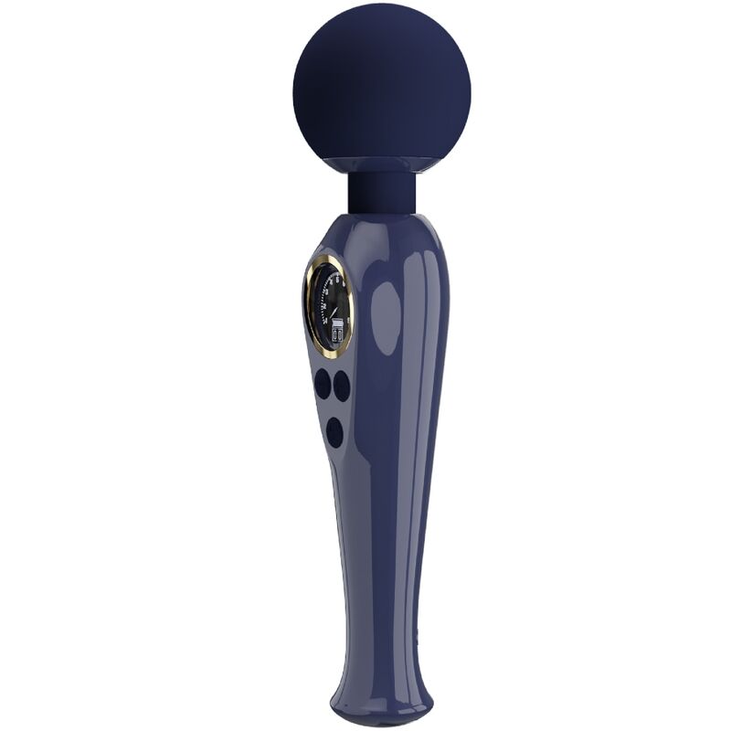 Pretty Love Bacchetta - Massaggiatore, colore skyler blu - vista laterale