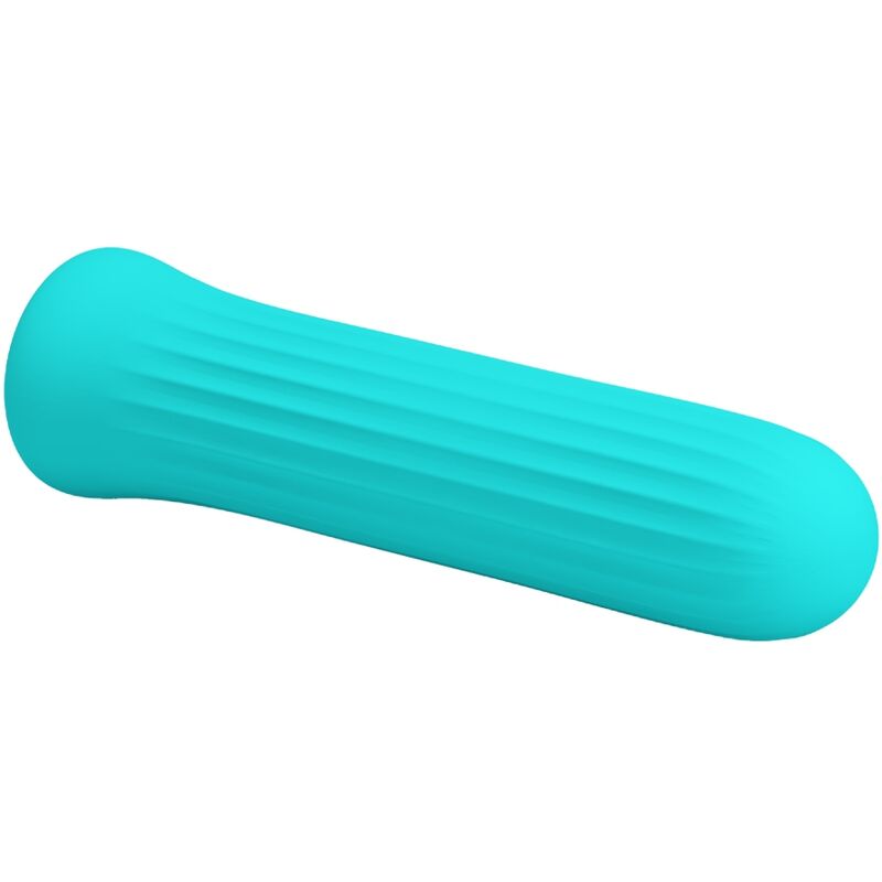Pretty Love Blanche - Mini massaggiatore, colore blu - vista laterale