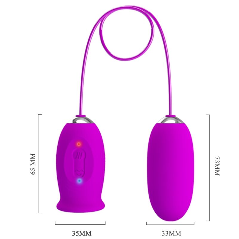 Pretty Love Daisy Dual Egg - Ovetto massaggiante - retro