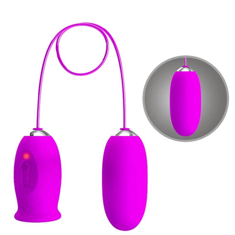 Pretty Love Daisy Dual Egg - Ovetto massaggiante - in mano per le dimensioni