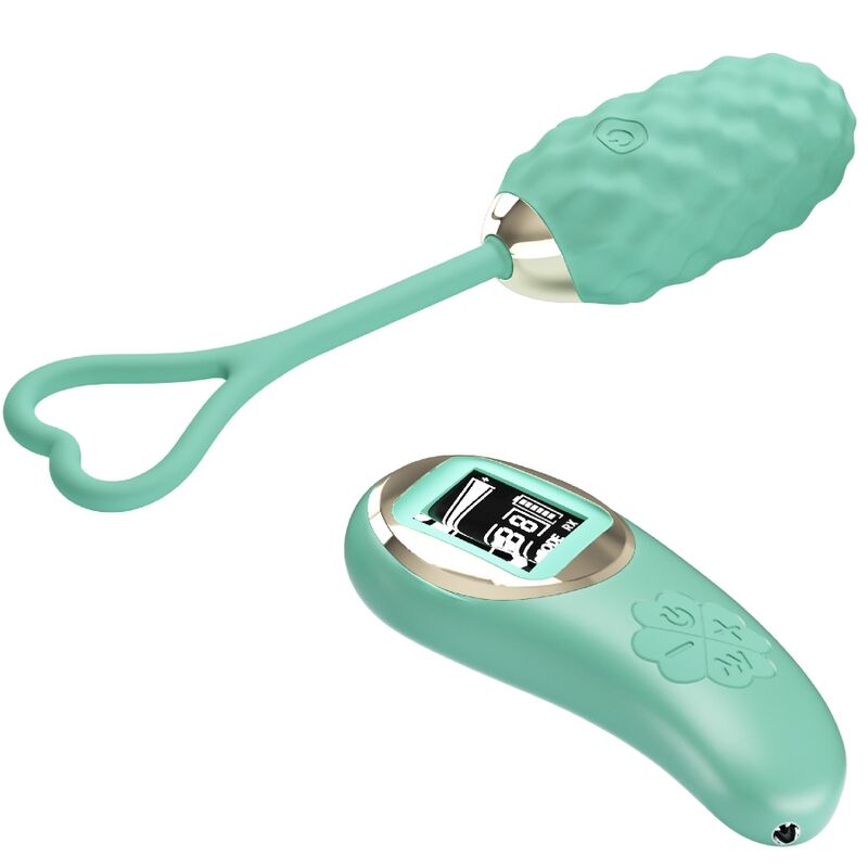 Pretty Love Vivian - Ovetto massaggiante, colore verde - vista laterale