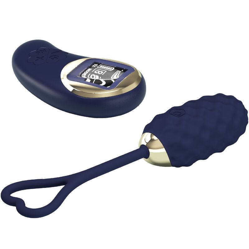 Pretty Love Vivian - Ovetto massaggiante, colore blu - nella confezione