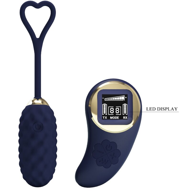 Pretty Love Vivian - Ovetto massaggiante, colore blu - dettaglio