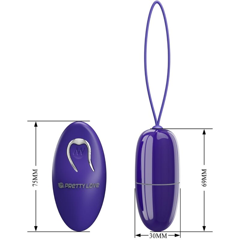 Pretty Love Selkie Youth - Massaggiatore con telecomando - in mano per le dimensioni