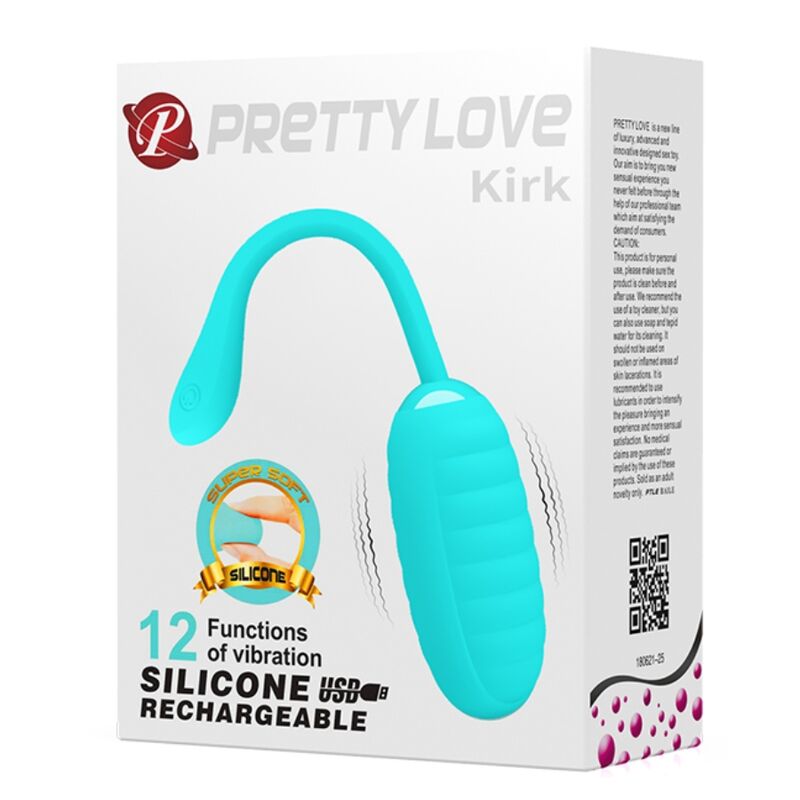Pretty Love Kirk Light Green - Ovetto massaggiante - nella confezione