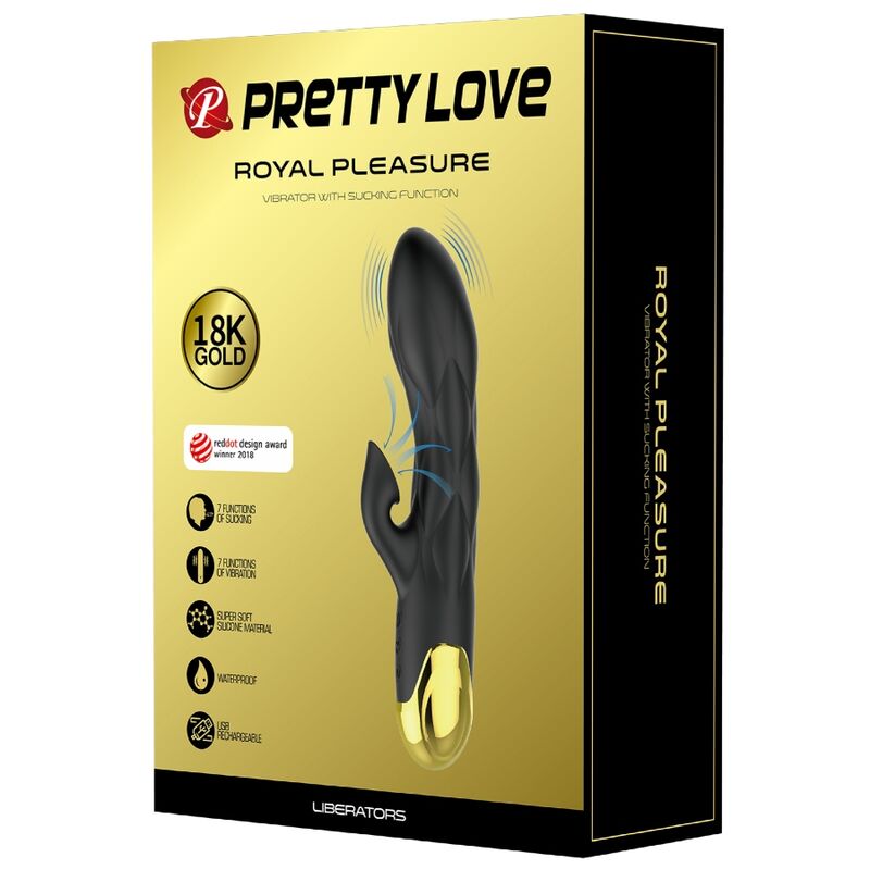 Pretty Love Lusso - Massaggiatore doppio - vista frontale