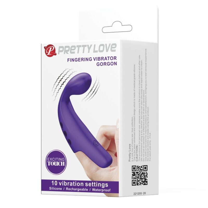 Pretty Love Dita - Accessorio intimo, colore gorgon viola - nella confezione