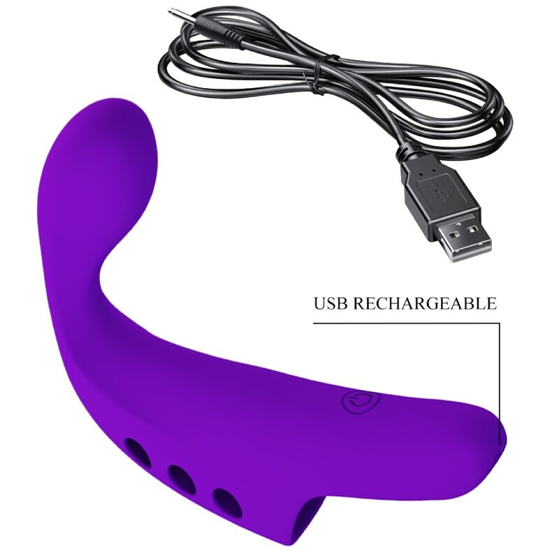 Pretty Love Dita - Accessorio intimo, colore gorgon viola - dettaglio