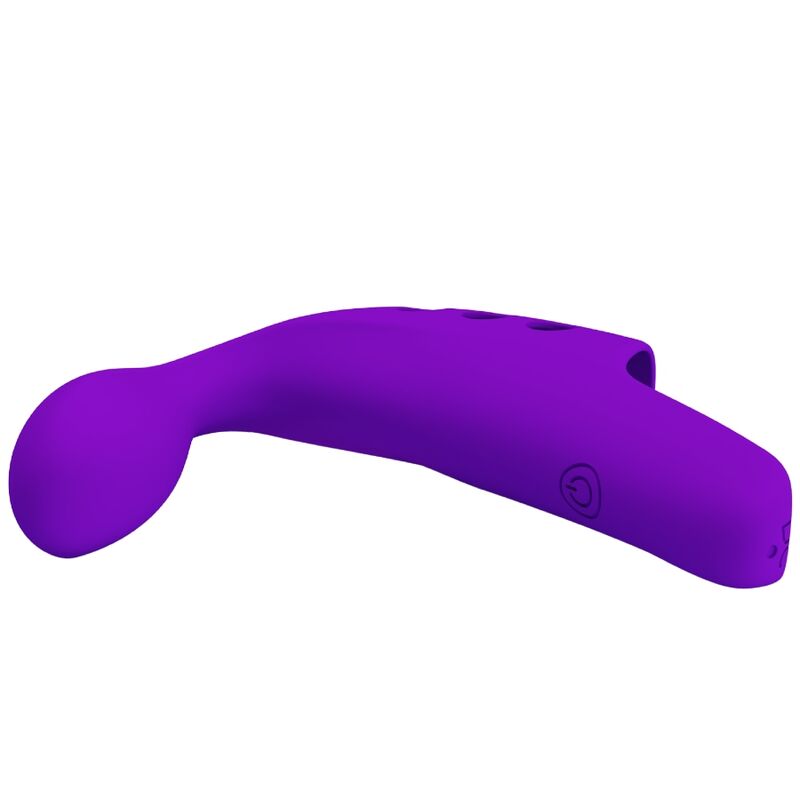 Pretty Love Dita - Accessorio intimo, colore gorgon viola - in mano per le dimensioni