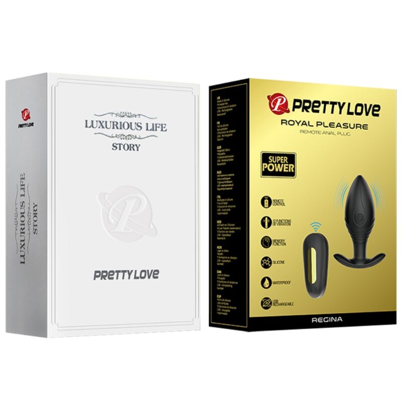 Pretty Love Plug Regina - Accessorio intimo - in mano per le dimensioni