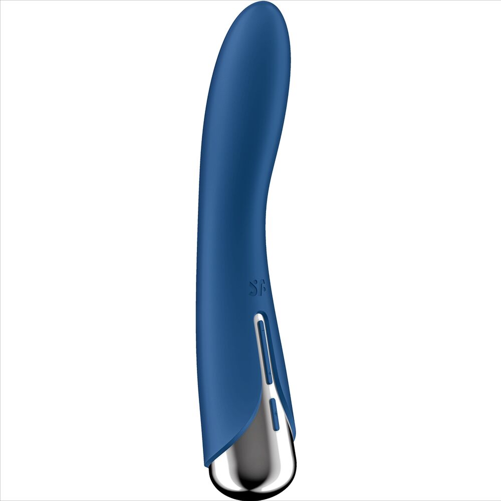 Satisfyer Rotatore Spinning Vibe 1 - Massaggiatore curvo, colore blu