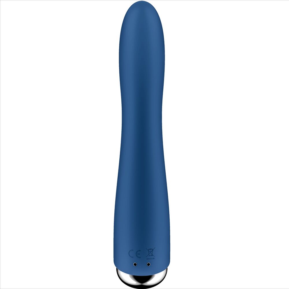 Satisfyer Rotatore Spinning Vibe 1 - Massaggiatore curvo, colore blu - dettaglio