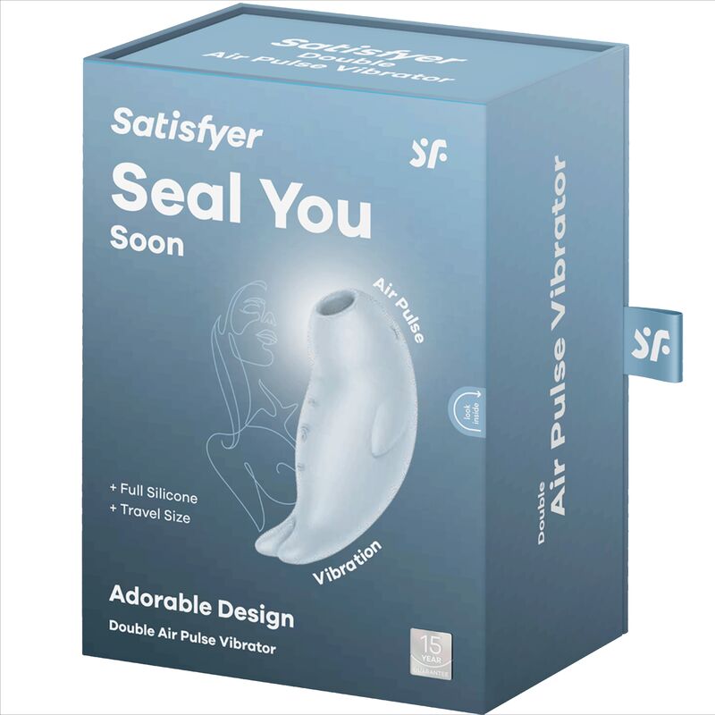 Satisfyer Sigilla Presto - Massaggiatore ad aria pulsata - retro