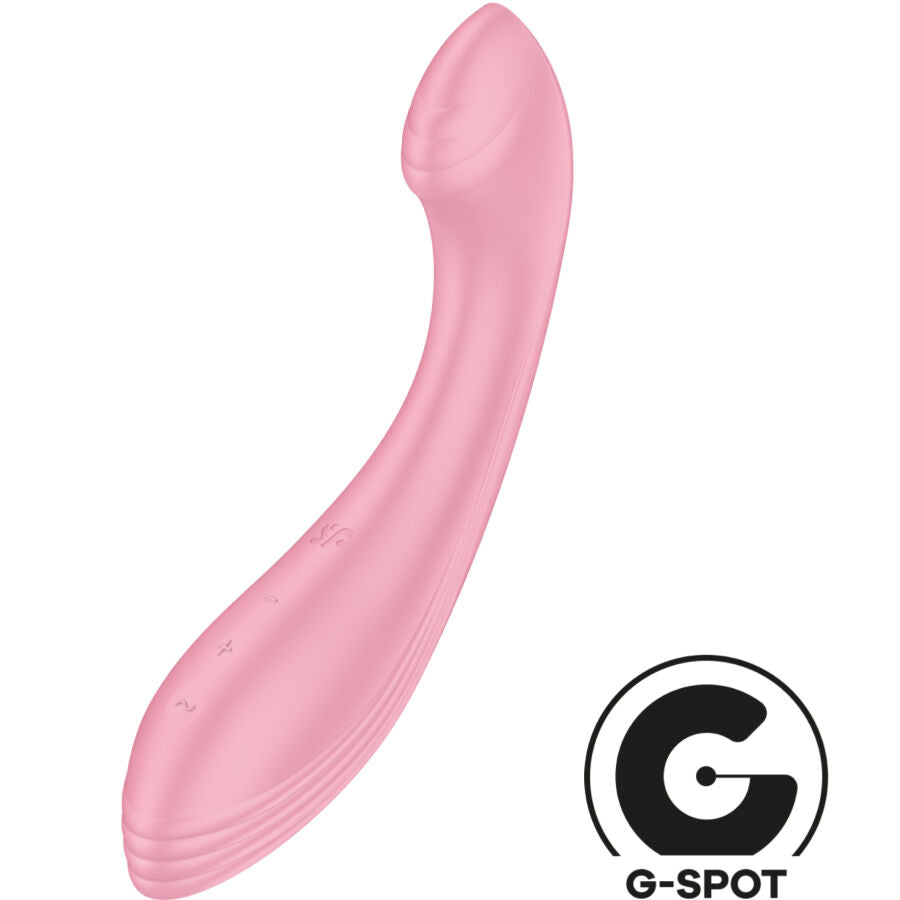 Satisfyer Force - Massaggiatore esterno, colore rosa - in mano per le dimensioni