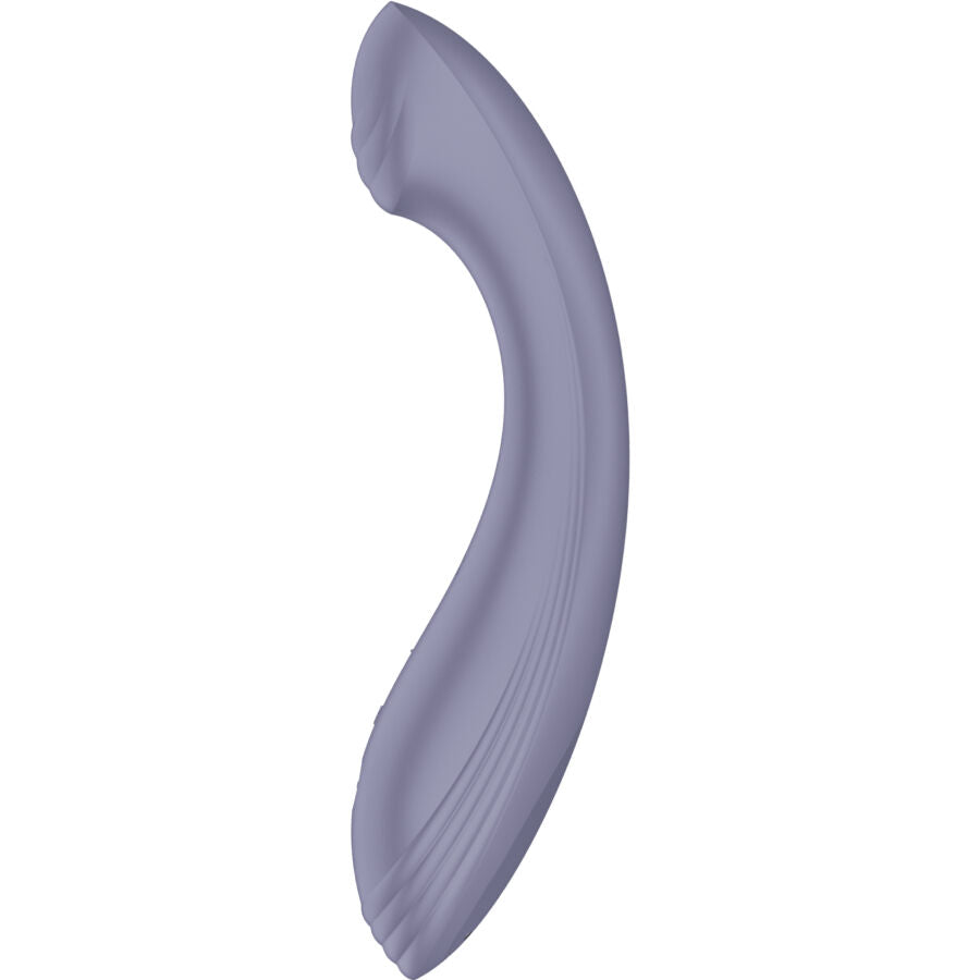 Satisfyer Force - Massaggiatore esterno, colore viola - vista laterale