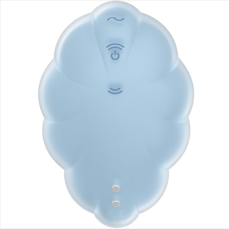 Satisfyer Cloud Dancer Green Air Pulse - Massaggiatore ad aria pulsata, colore blu - dettaglio