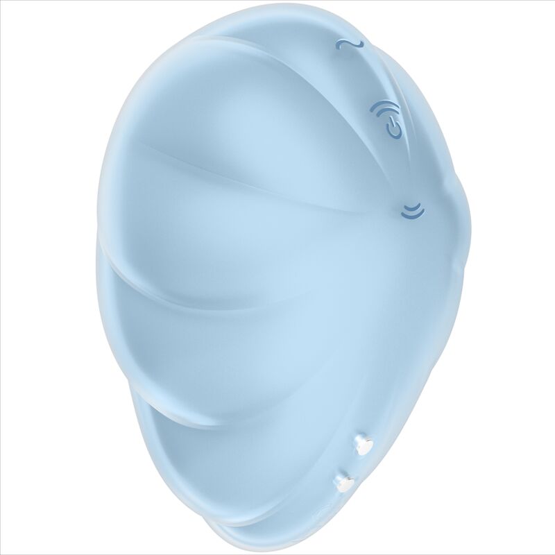 Satisfyer Cloud Dancer Green Air Pulse - Massaggiatore ad aria pulsata, colore blu - nella confezione