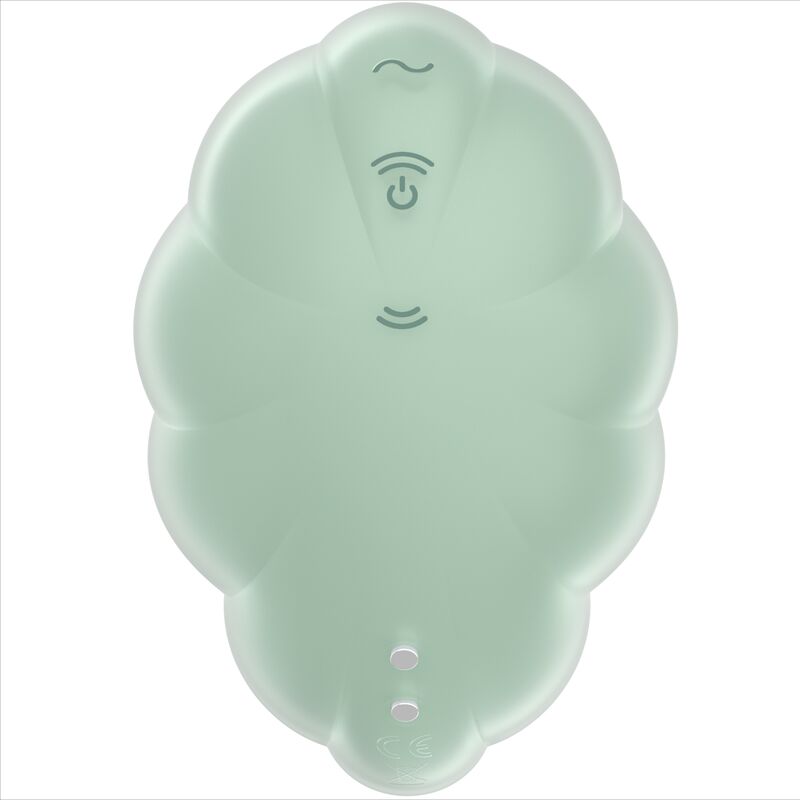 Satisfyer Cloud Dancer Green Air Pulse - Massaggiatore ad aria pulsata, colore verde - dettaglio