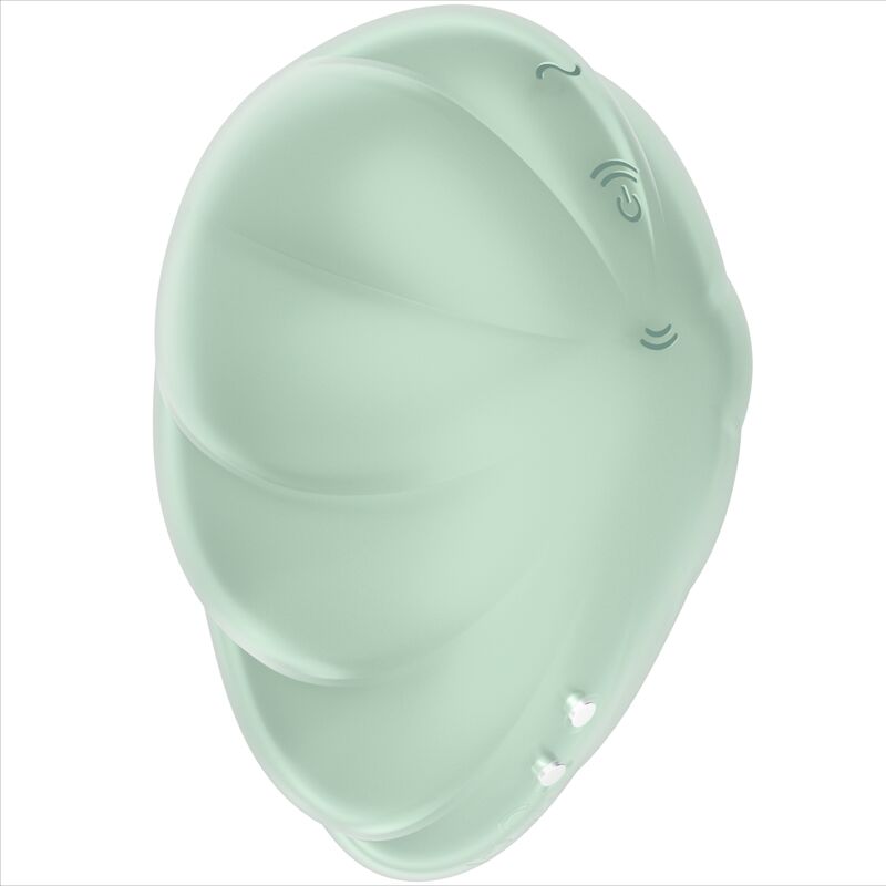Satisfyer Cloud Dancer Green Air Pulse - Massaggiatore ad aria pulsata, colore verde - nella confezione