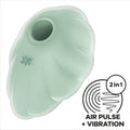 Satisfyer Cloud Dancer Green Air Pulse - Massaggiatore ad aria pulsata, colore verde