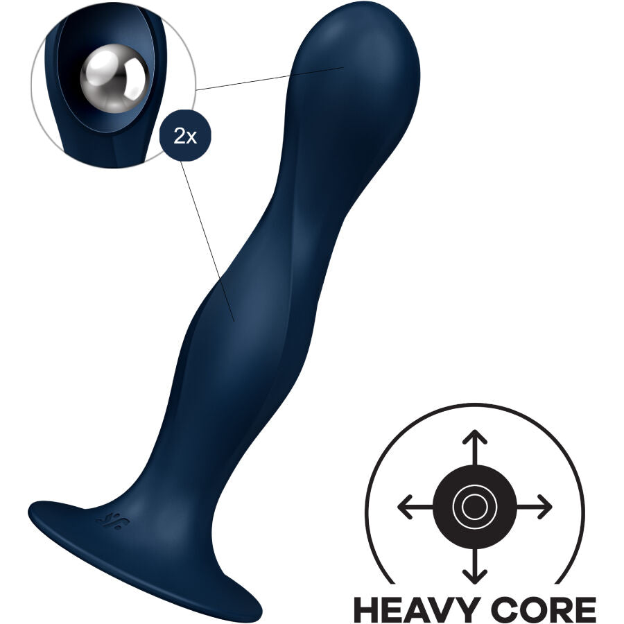 Satisfyer Palla Granato - Accessorio intimo, colore blu - dettaglio