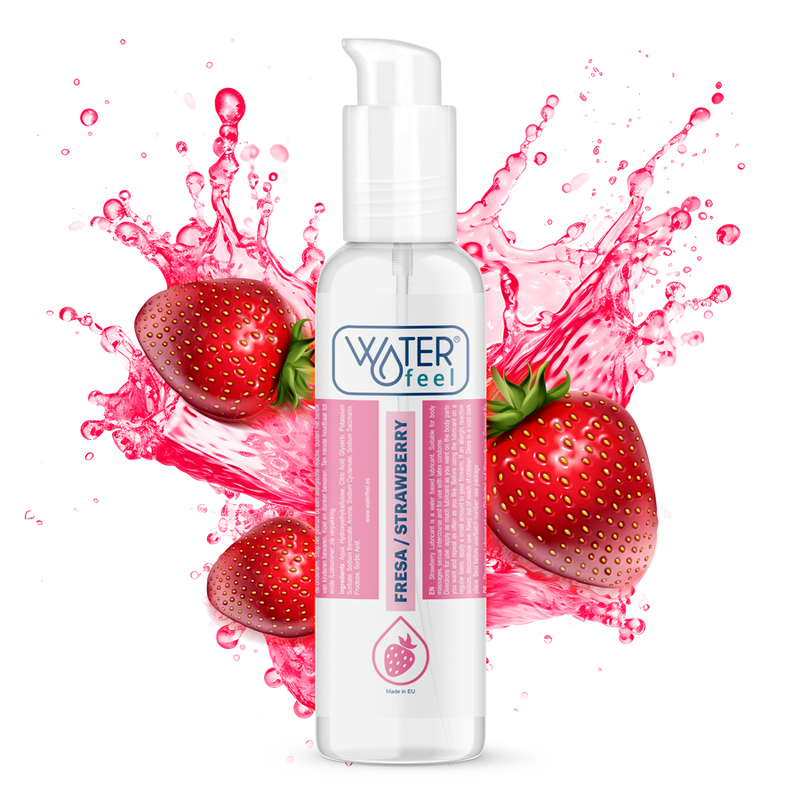 Waterfeel Fragola 175 ml - Lubrificante, kit da 3