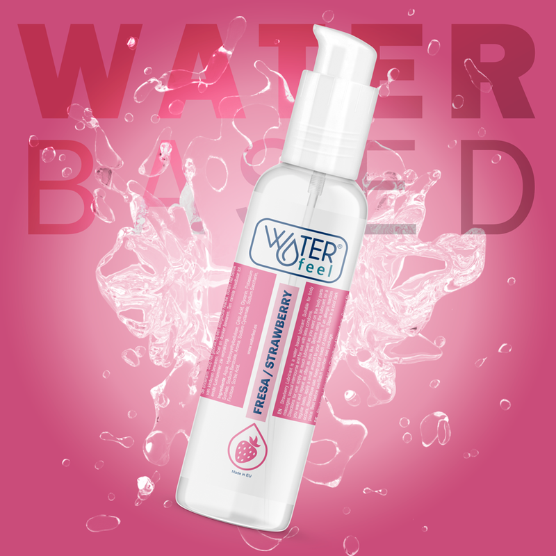 Waterfeel Fragola 175 ml - Lubrificante, kit da 3 - nella confezione