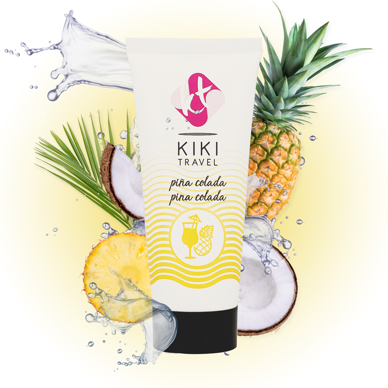 Kikí Travel Pina Colada 50 ml - Lubrificante, kit da 3