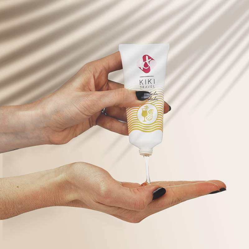 Kikí Travel Pina Colada 50 ml - Lubrificante, kit da 3 - vista frontale