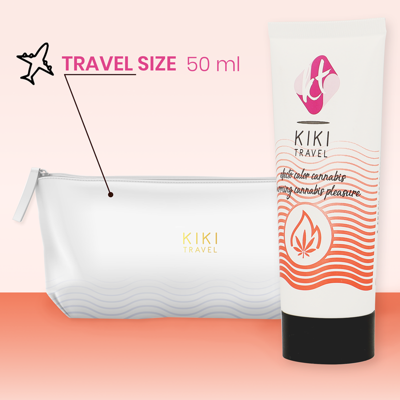 Kikí Travel Cannabis 50 ml - Lubrificante, kit da 3 - dettaglio