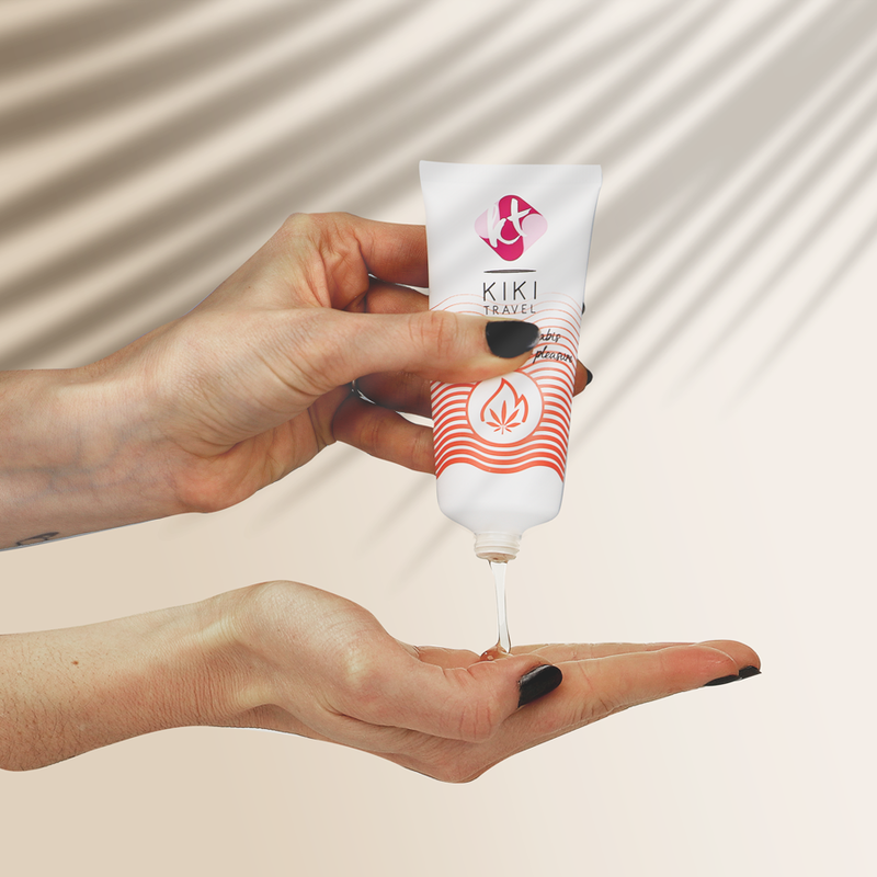 Kikí Travel Cannabis 50 ml - Lubrificante, kit da 3 - vista frontale