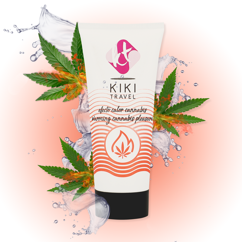 Kikí Travel Cannabis 50 ml - Lubrificante, kit da 3