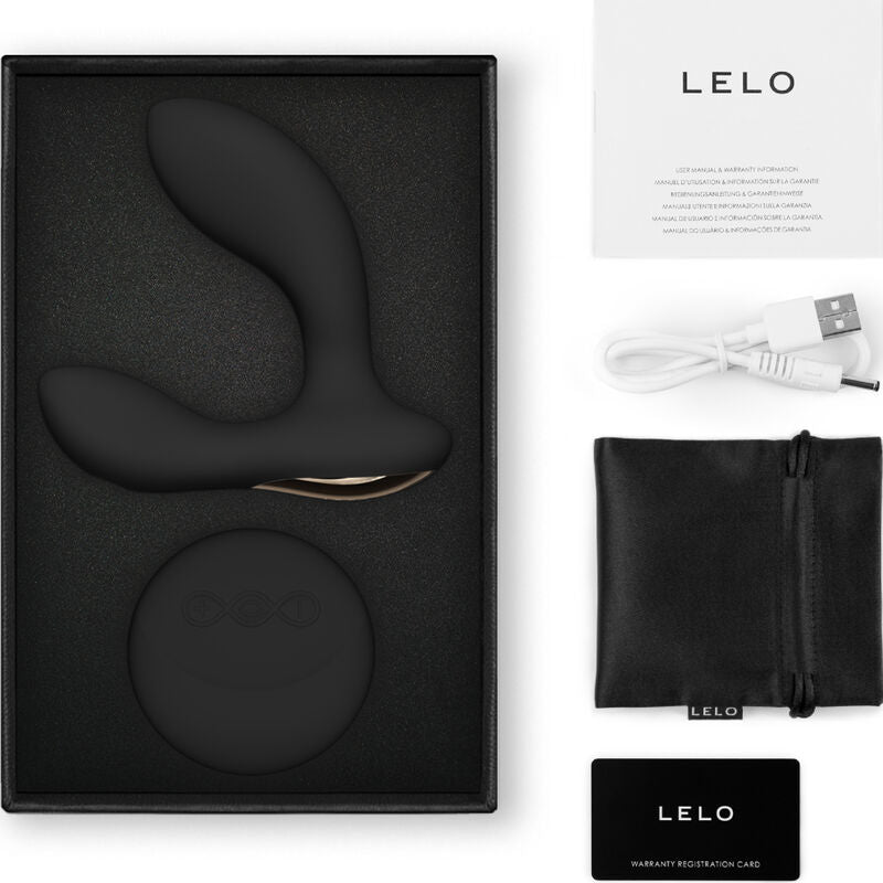 LELO Prostatico - Accessorio intimo, colore nero - vista laterale