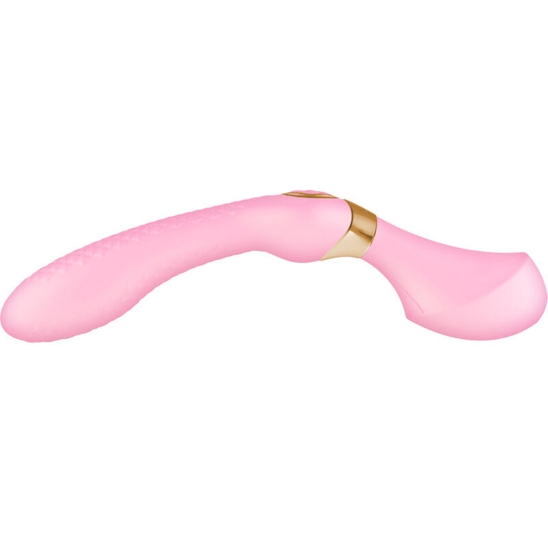 Shunga Zoa - Massaggiatore, colore rosa - vista laterale