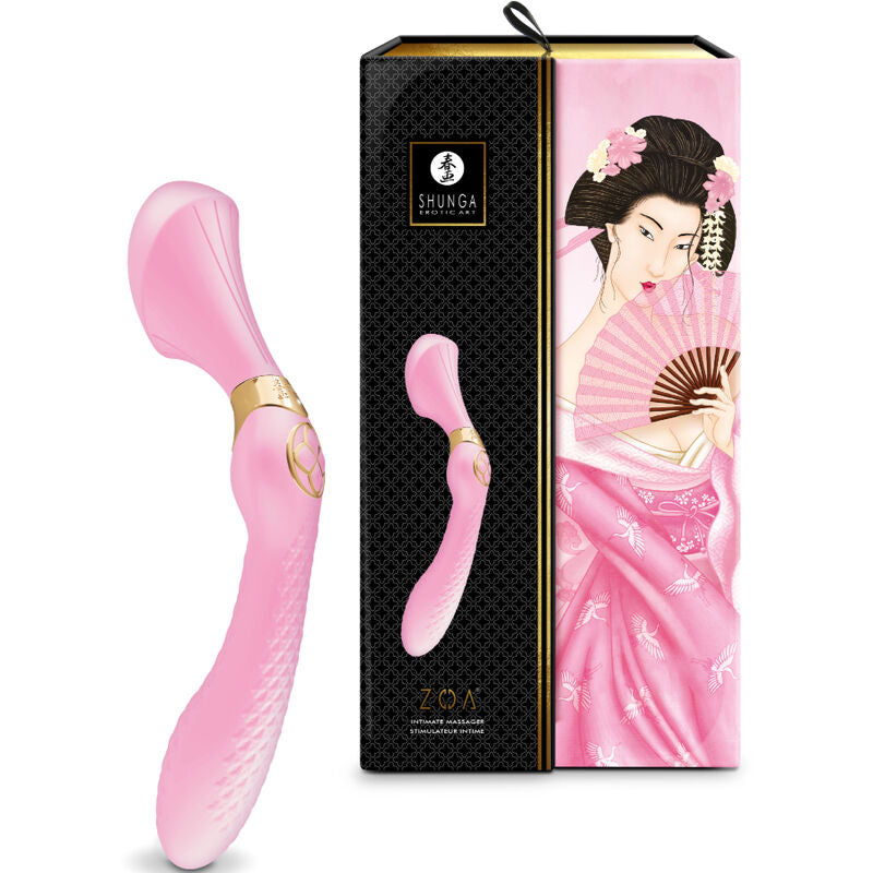 Shunga Zoa - Massaggiatore, colore rosa - dettaglio