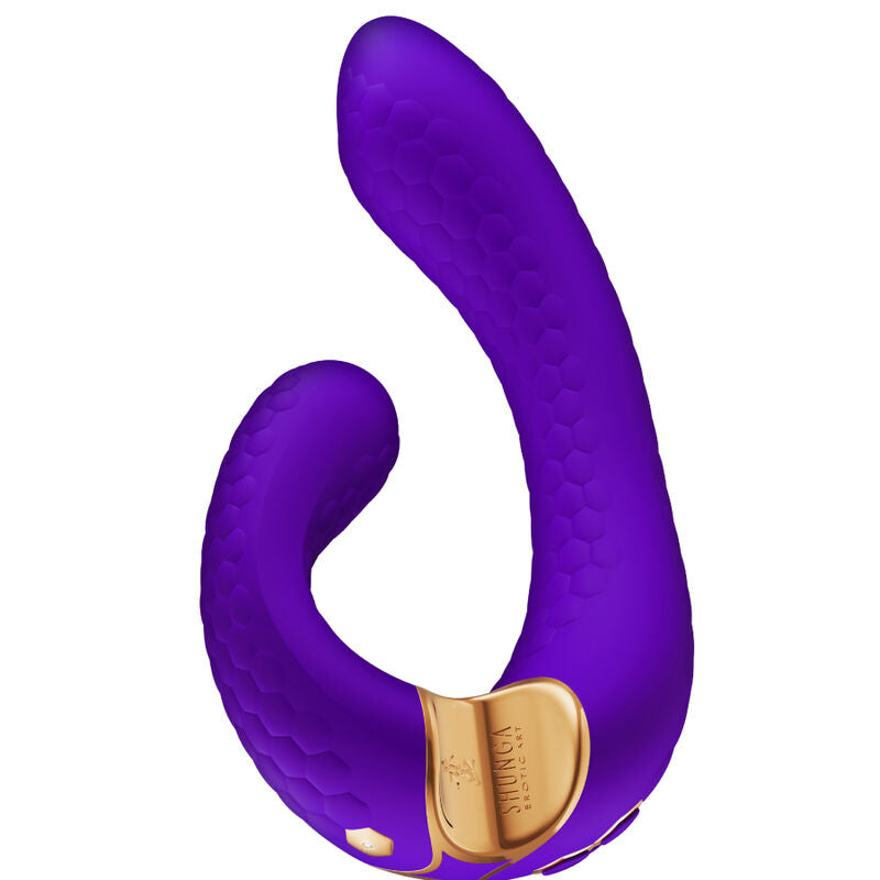 Shunga Miyo - Massaggiatore curvo, colore viola