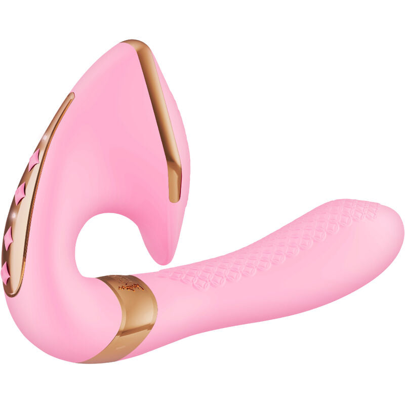 Shunga Soyo - Massaggiatore curvo, colore rosa