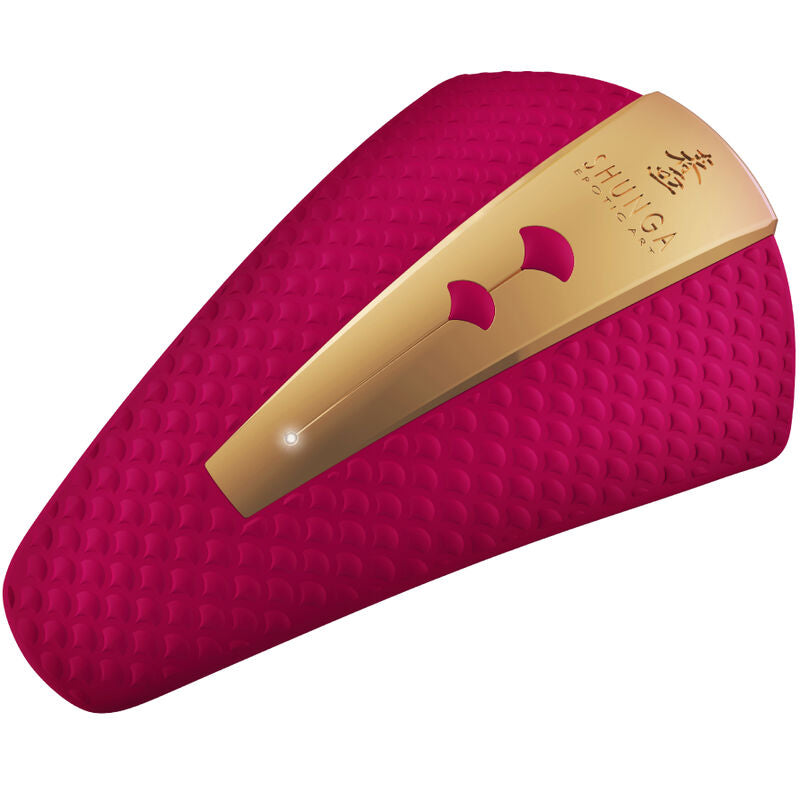 Shunga Obi - Massaggiatore esterno, colore fucsia - vista laterale