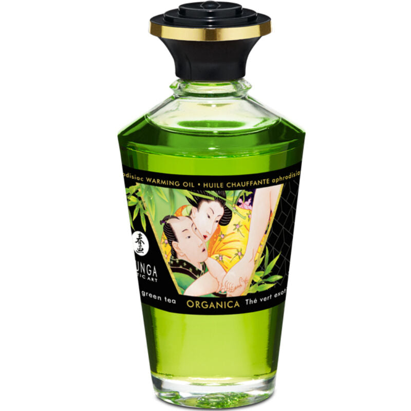Shunga Kit Giardino Edo Collezione Biologica - Olio da massaggio, kit da 3 - nella confezione