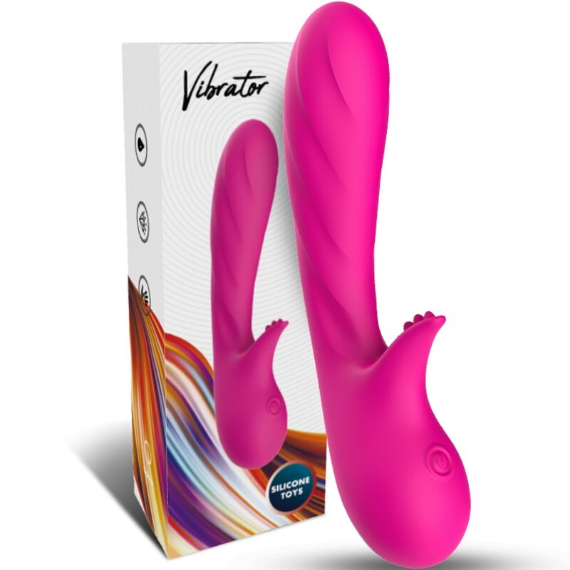 Armony Romance - Massaggiatore rotante, colore fucsia - in mano per le dimensioni