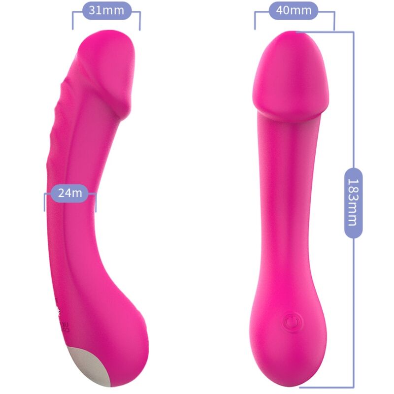 Armony Spot - Massaggiatore rotante, colore fucsia - dettaglio