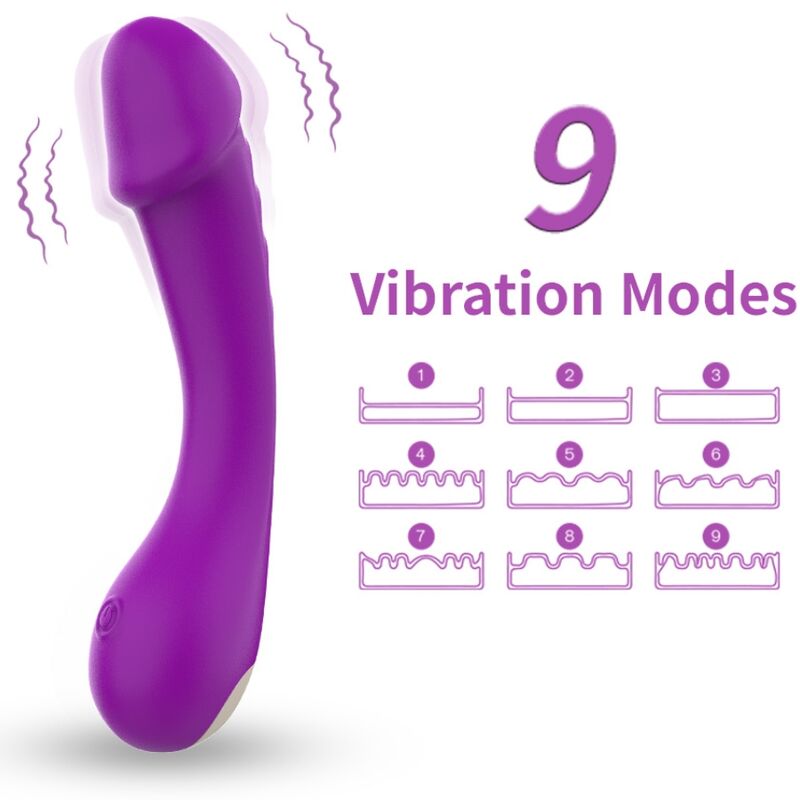 Armony Spot - Massaggiatore rotante, colore viola
