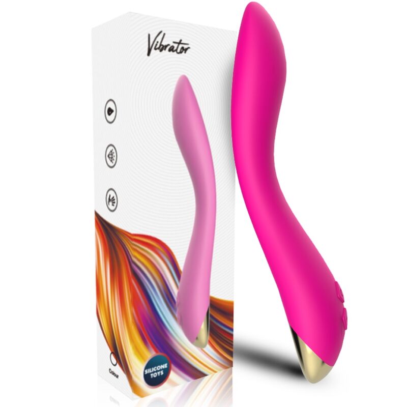 Armony Flamingo Multiposizione - Massaggiatore rotante, colore fucsia - nella confezione