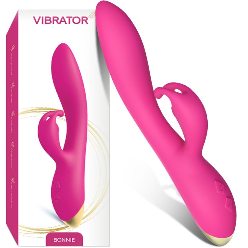 Armony Bonnie - Massaggiatore doppio, colore fucsia - retro