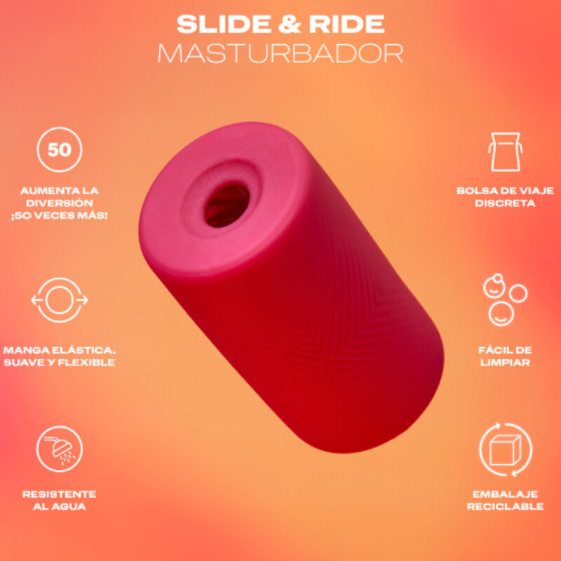 Durex Toy Masturbador Slide Ride - Dispositivo per uomo - vista laterale