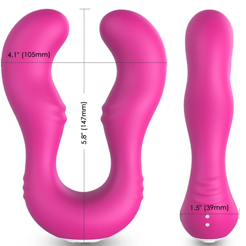 Armony Seraph - Massaggiatore con telecomando, colore fucsia - dettaglio