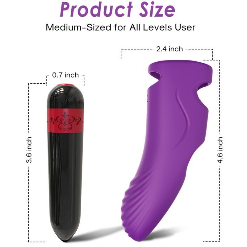 Armony Aurora - Mini massaggiatore, colore viola