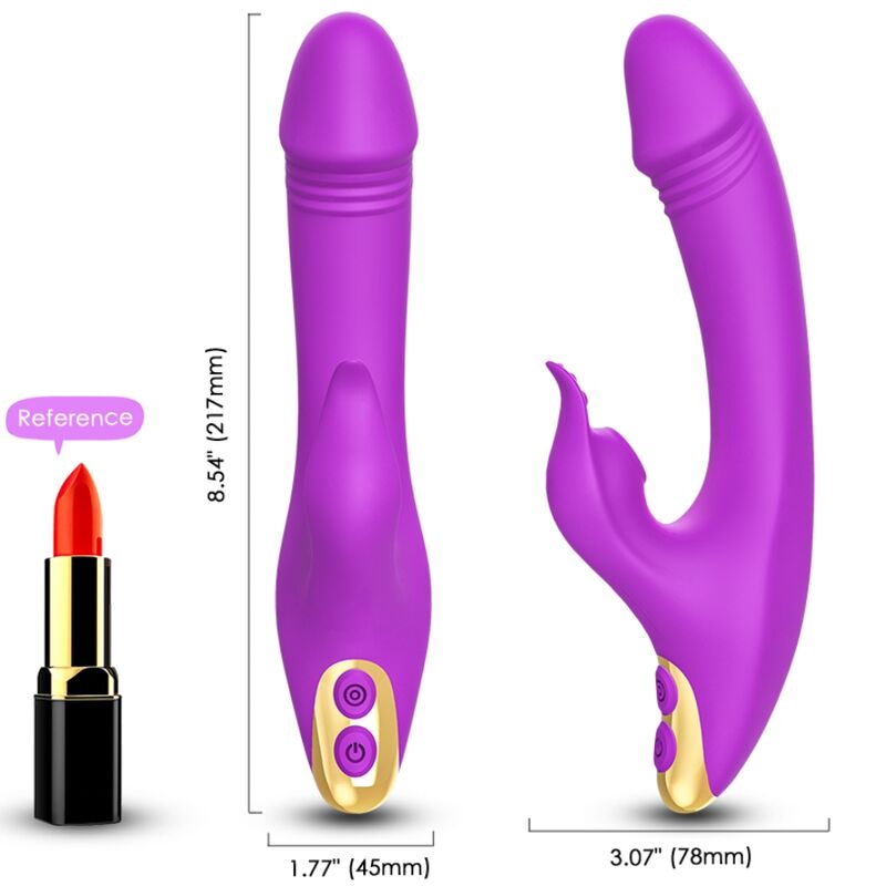 Armony Aspirazione - Massaggiatore ad aria pulsata, colore viola