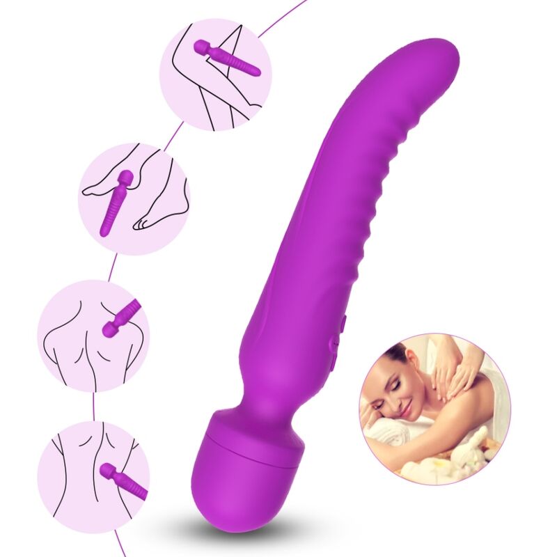 Armony Mission Effetto Calore - Massaggiatore esterno, colore viola