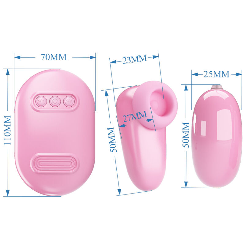 Pretty Love Box - Mini massaggiatore - in mano per le dimensioni